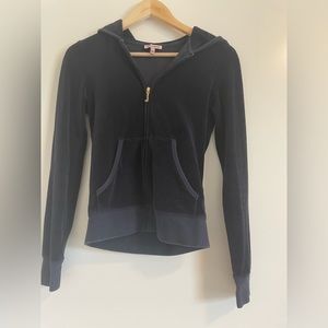 Juicy Zip Hoodie with “Choose Juicy” on the back size small